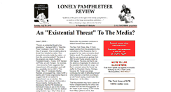 Desktop Screenshot of lonelypamphleteer.com